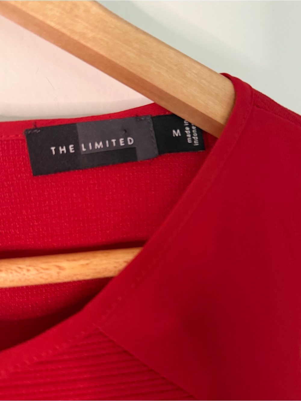 The Limited Classic Cocktail Sleeveless Textured Sheath Dress Women’s Medium Red - Picture 5 of 5